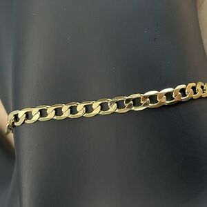 Cuban Link 10" Anklet 3mm/ Tobillera de eslabones cubanos